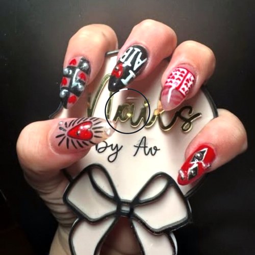 Nail art by Ava
